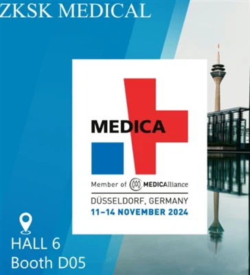 Liity joukkoomme 2024 Medica -näyttelyssä Düsseldorfissa!